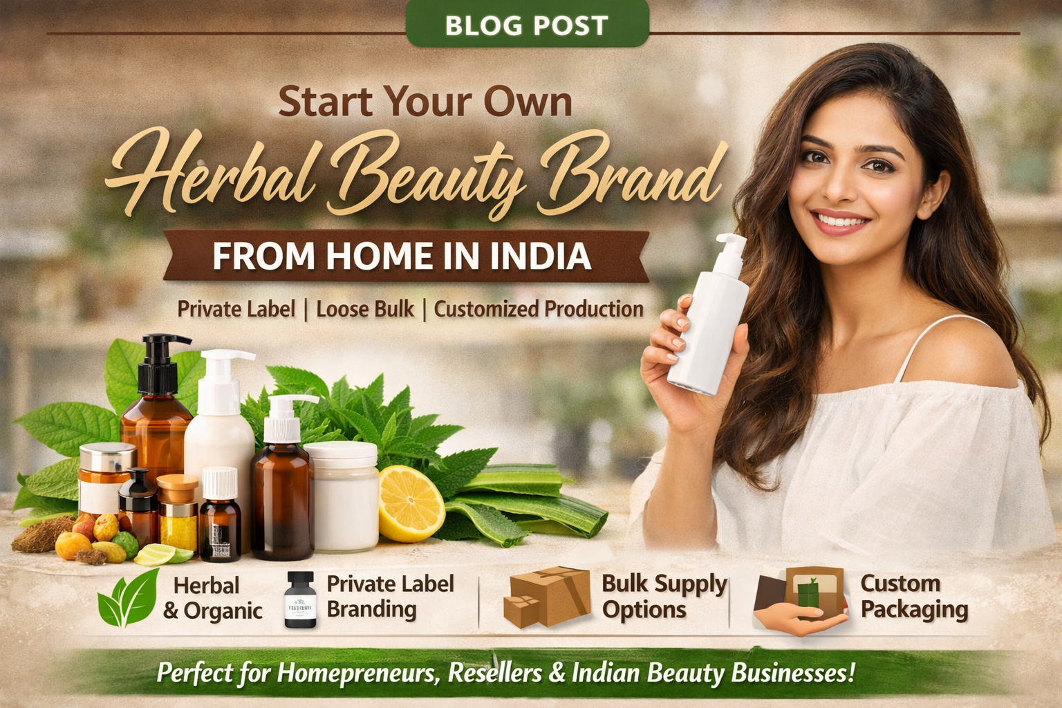 Beauty Brand Makeover & Home-Based Beauty Business Support in India